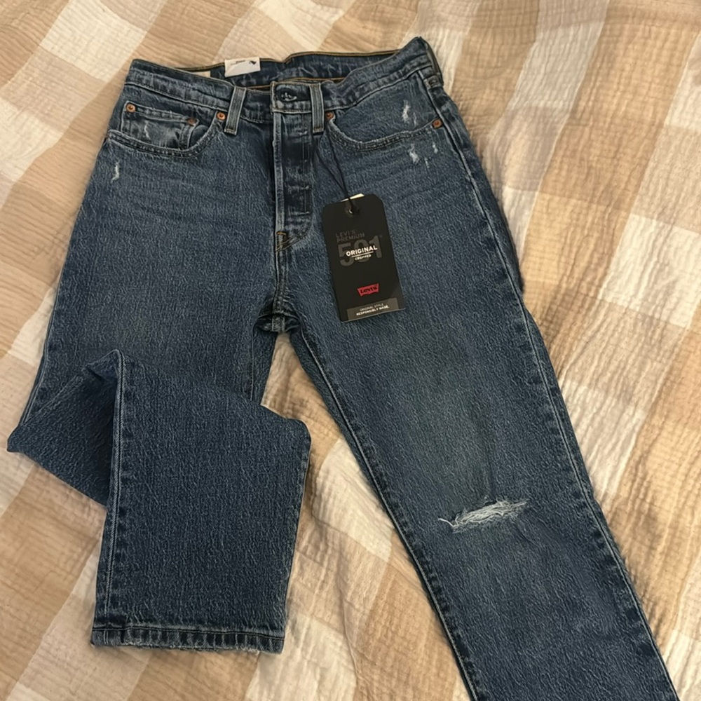Levi’s 501s cropped